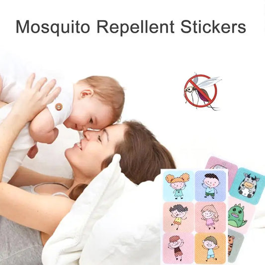 Cartoon Mosquito Patch 100% Natural Non Toxic Mosquito Repellent Anti-Mosquito Repellent Patch For Children
