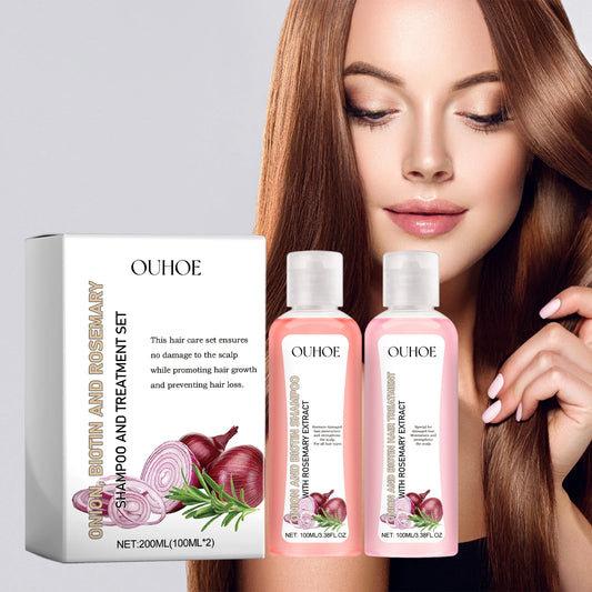 Biotin Rosemary Shampoo Care Set Shampoo Conditioner For All Hair Types Hair Shampoo Paraben Free Healthy Hair Care Gift