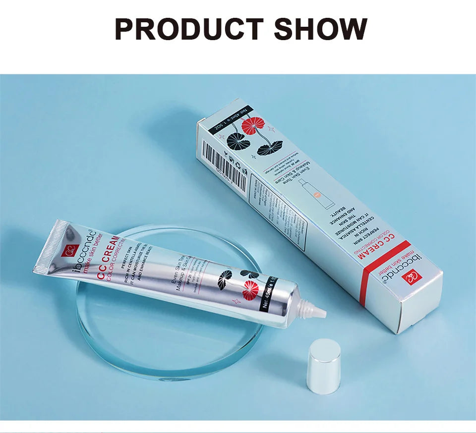 Erborian Cc Cream Centella Korea Female Makeup for Face Moisture Cosmetics Concealer Full Coverage Base Foundation