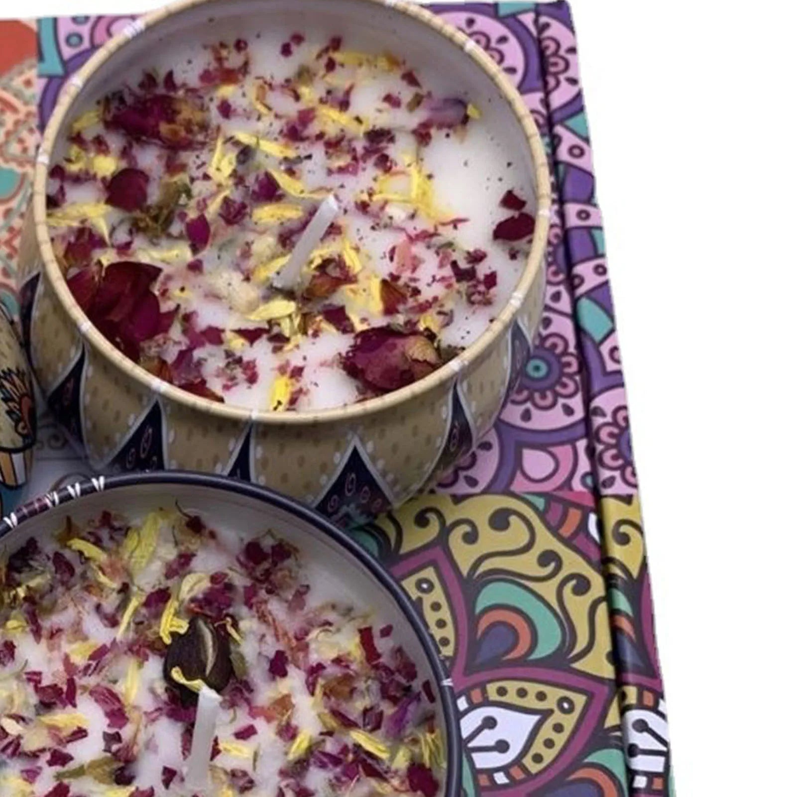 Candles Set Scented Candles Set with  Lavender Lemon Cocoa  Portable Aromatherapy Candle for Meditation Massage