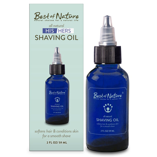 Natural Organic Shaving Oil - Leisure Life USA