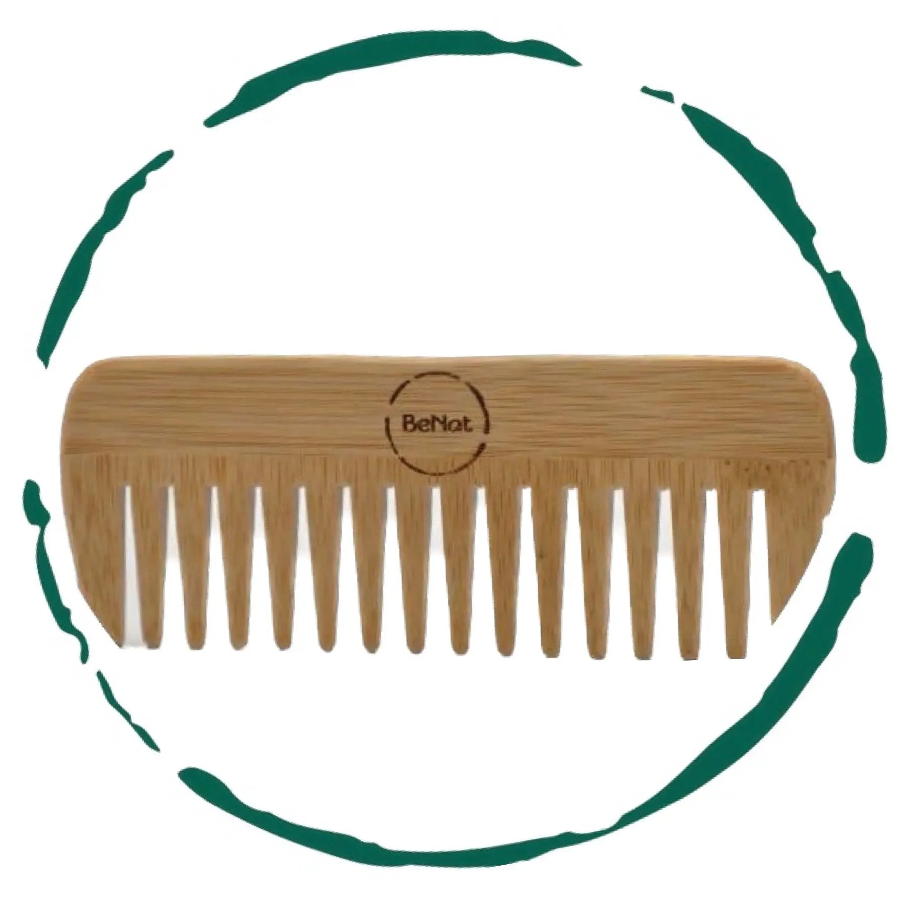 Natural Bamboo Hair Comb BeNat