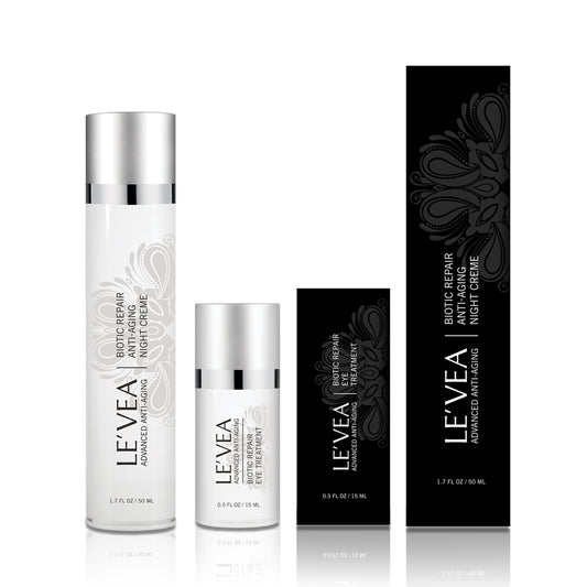 Le'Vea Collagen & Vitamin Anti-Aging Treatment + Night Repair Cream - Leisure Life USA