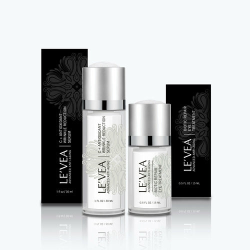 LE'VEA Age Defense Eye Wrinkle Cream + Vitamin C Serum - Leisure Life USA