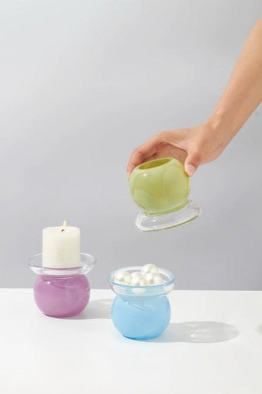 Bonbon Dopamine Candle Holders, Cute Whimsical Decorative Ornament - Leisure Life USA