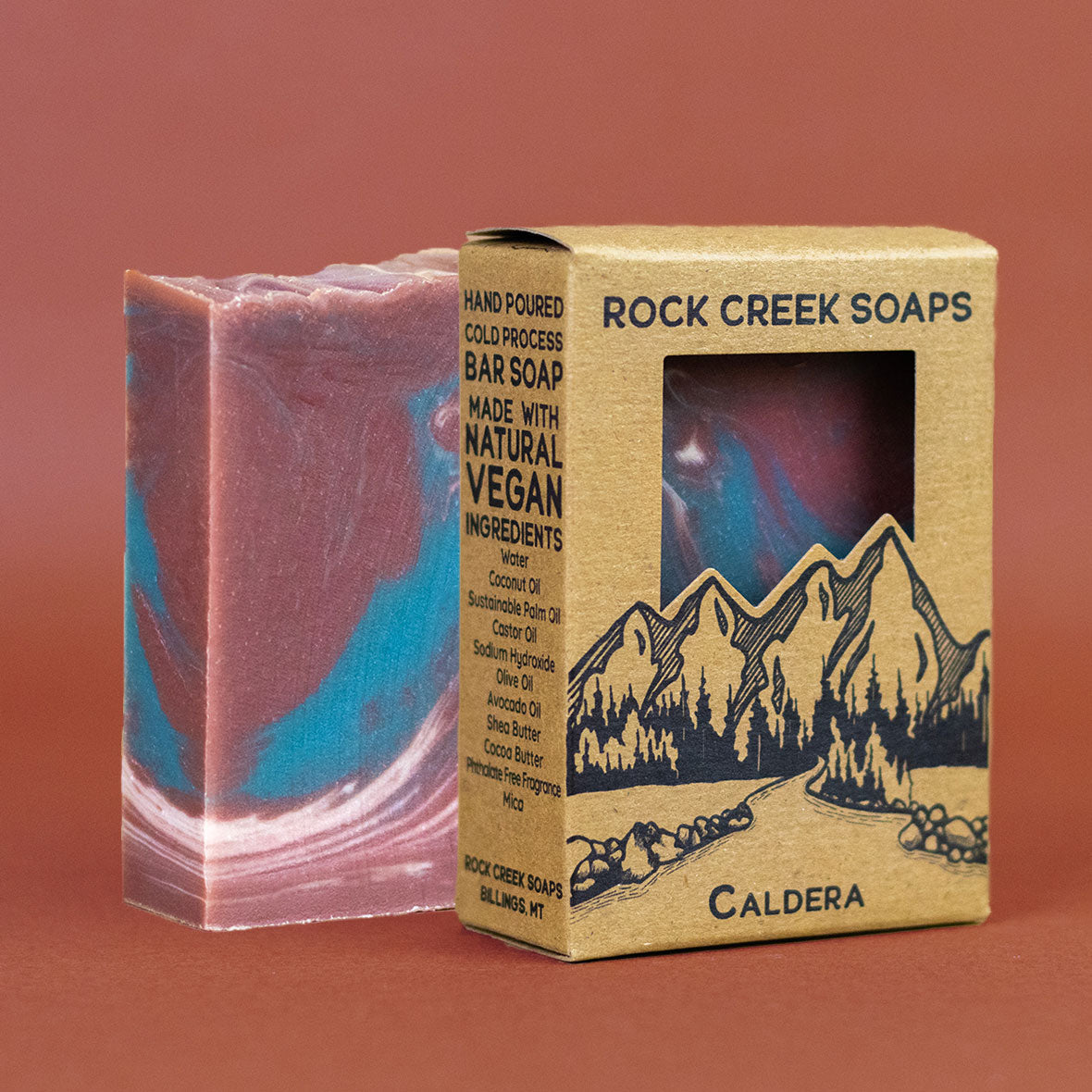 Rock Creek Cedar & Patchouli Soap Bar | Caldera Rock Creek Soaps