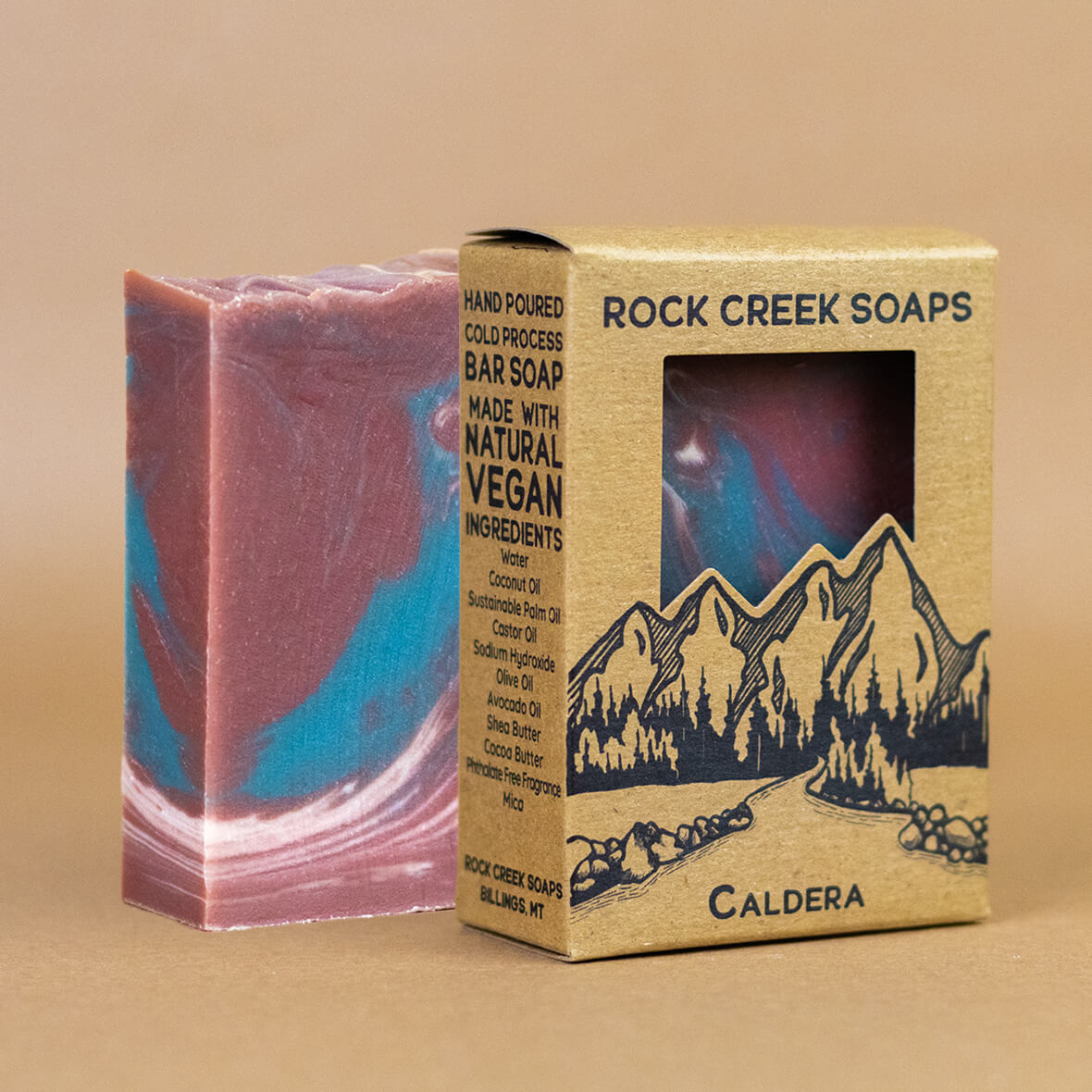 Rock Creek Cedar & Patchouli Soap Bar | Caldera Rock Creek Soaps