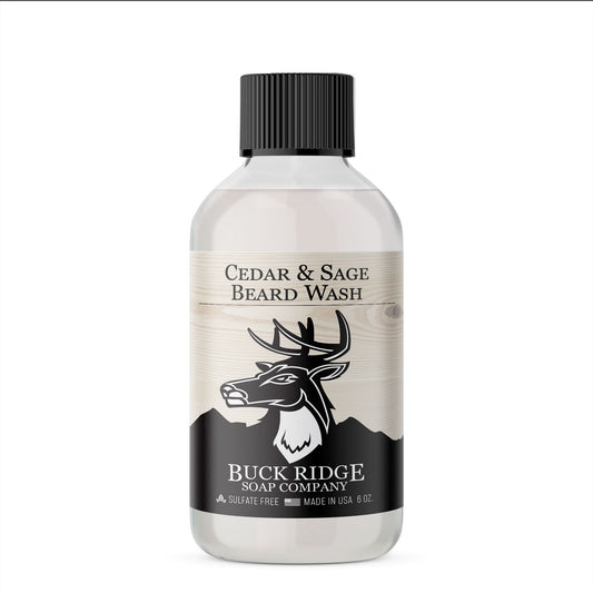 Buck Ridge Cedar and Sage Beard Wash - Leisure Life USA