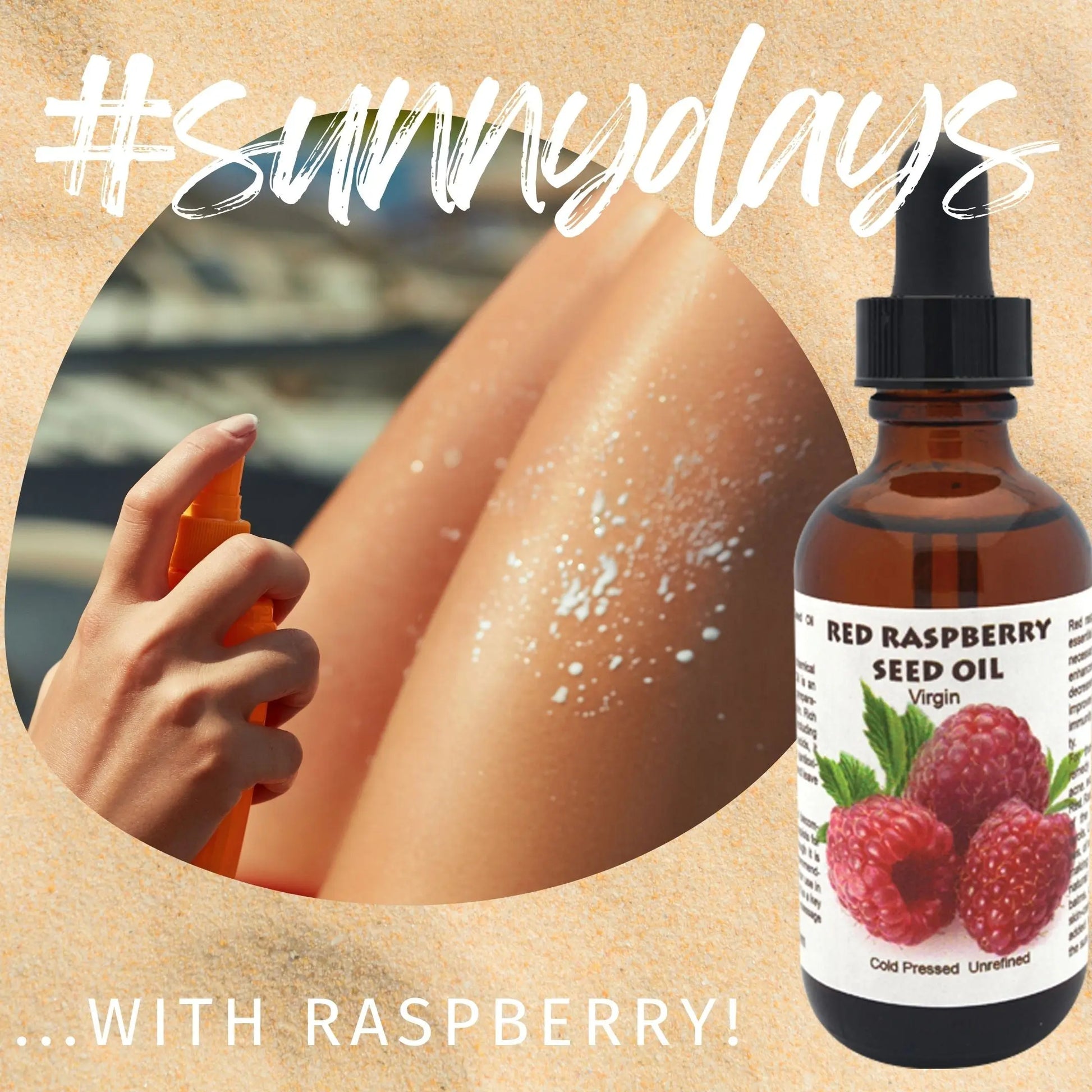 Red Raspberry Seed Oil (Organic, cold pressed, unrefined) - Leisure Life USA