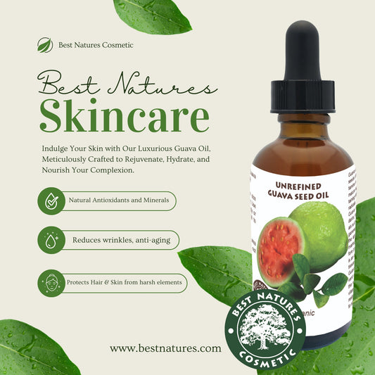 Guava Seed Oil (organic, cold pressed, unrefined) - Leisure Life USA