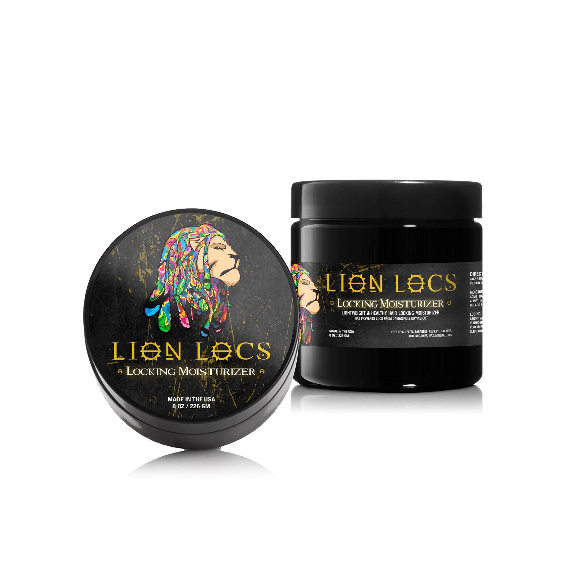 Lion Locs Organic Gel Moisturizer for Hair Repair - Leisure Life USA