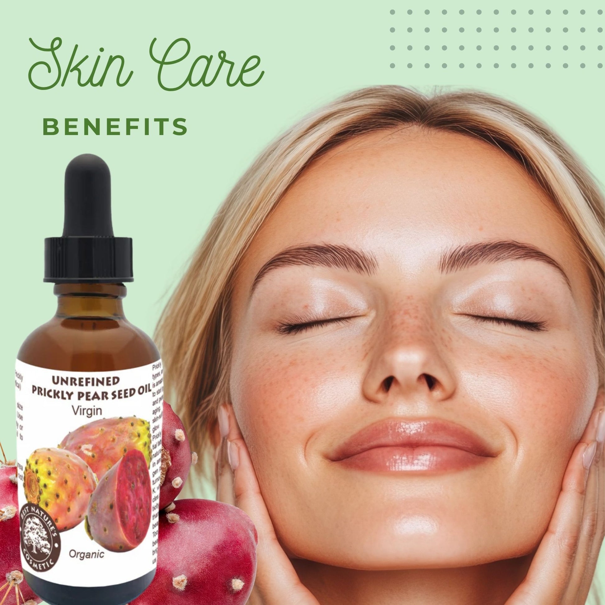 Prickly Pear Seed Oil (Organic, cold pressed, unrefined) - Leisure Life USA