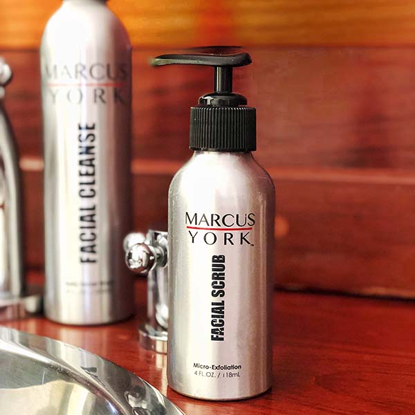 Organic Aloe Facial Scrub for Men - Leisure Life USA