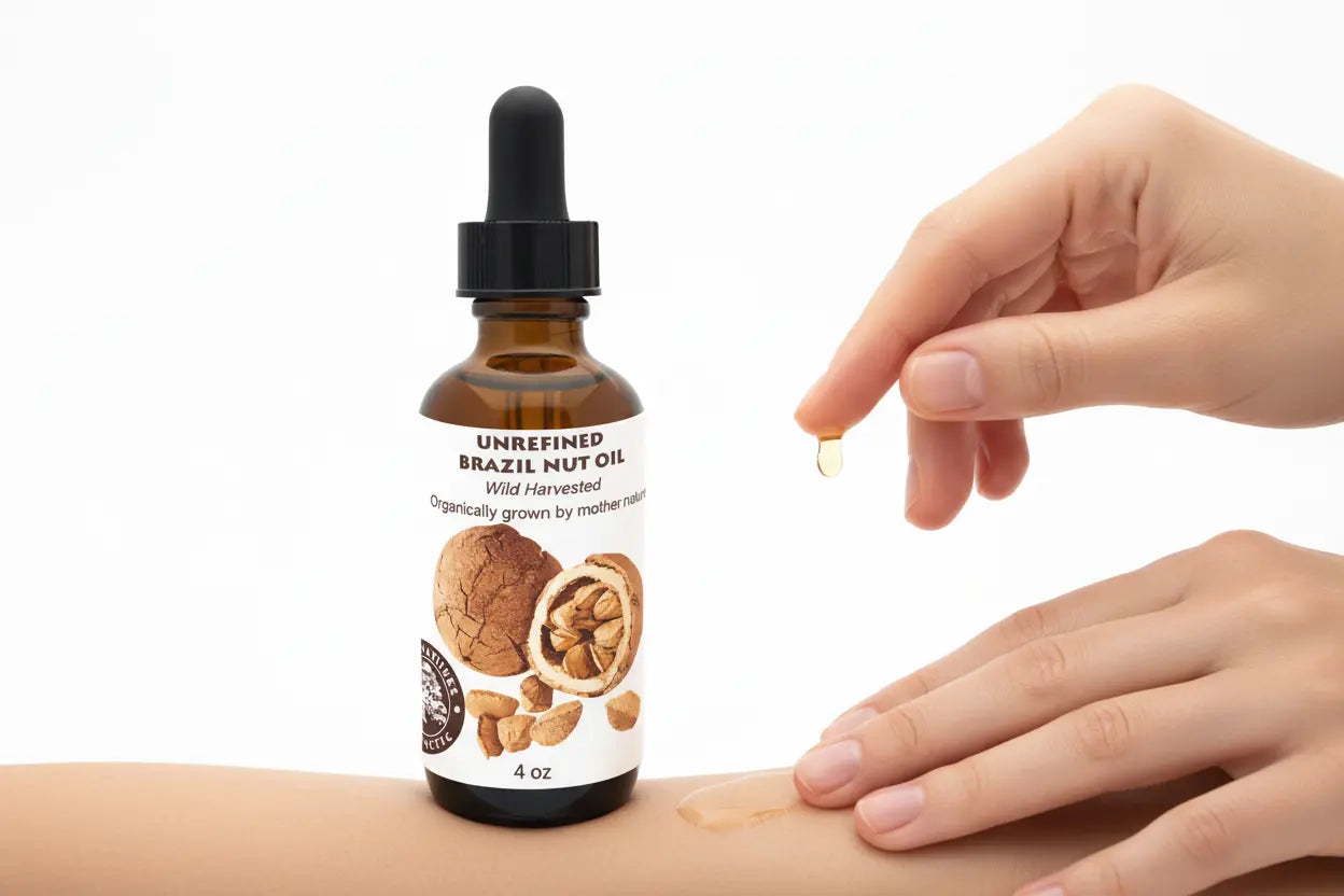 Brazil Nut Oil | Cold-Pressed + Unrefined Yellow Poppy