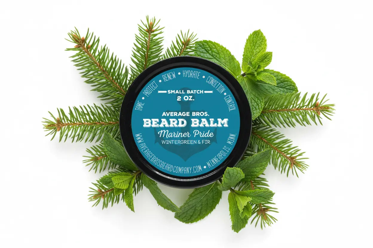 Mariner Pride Minty Beard Balm Tan Athena