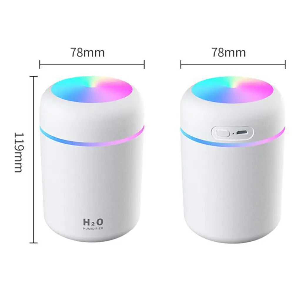 Portable Air Humidifier Aroma Essential Oil Diffuser for Car Home - Leisure Life USA
