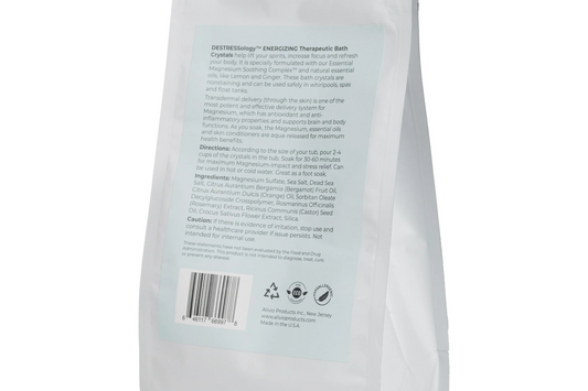 DESTRESSology Magnesium Energizing + Soothing Bath Crystals