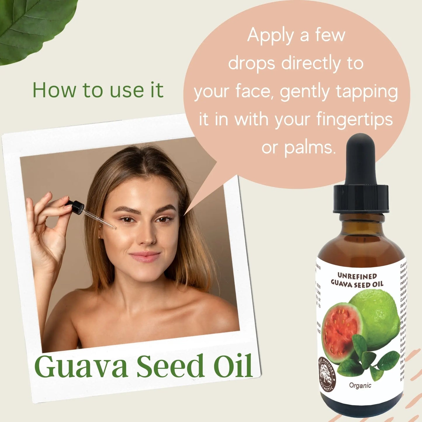 Guava Seed Oil (organic, cold pressed, unrefined) - Leisure Life USA