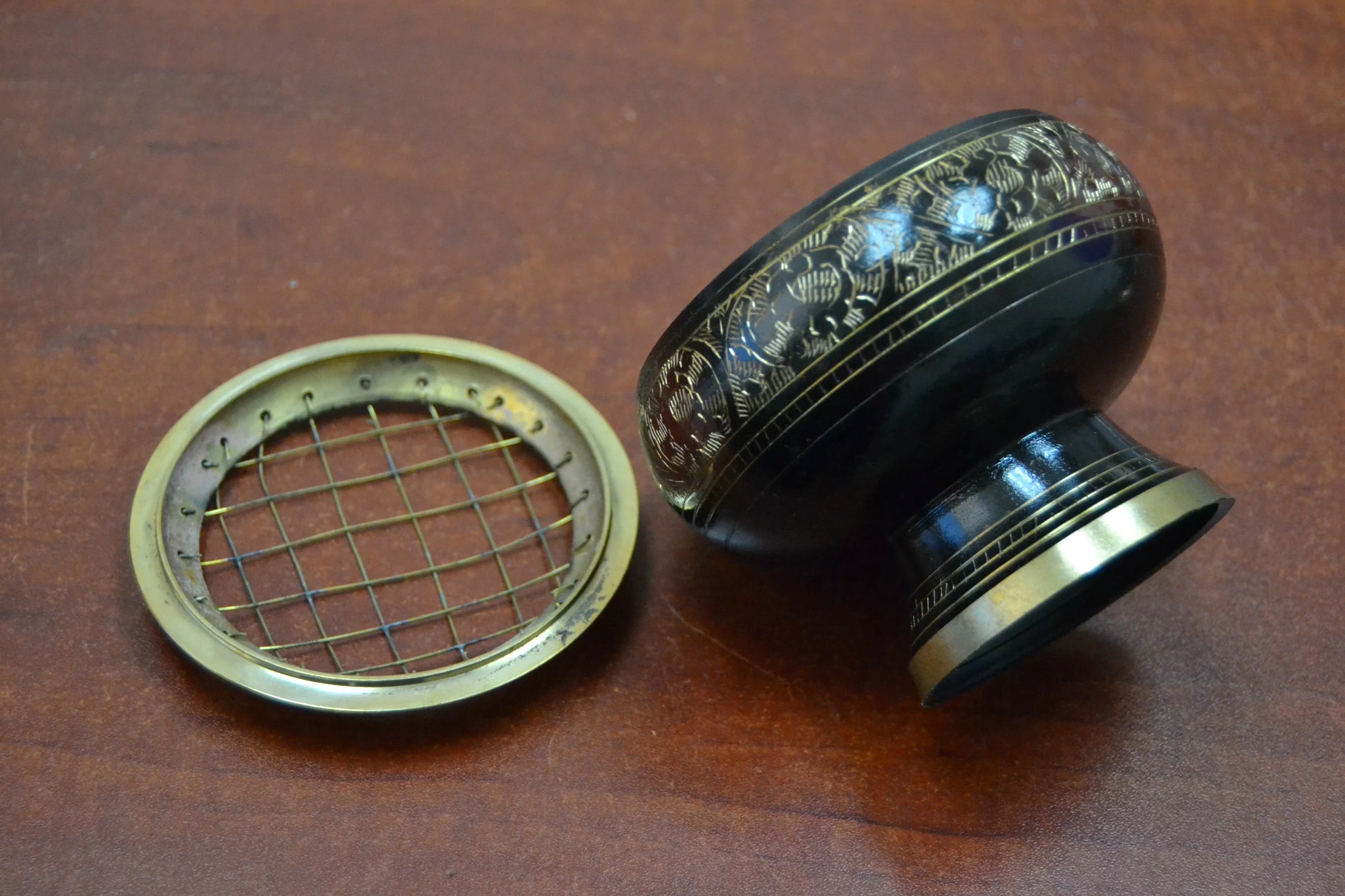 Handmade Brass Incense Burner Charcoal Lamp - Leisure Life USA