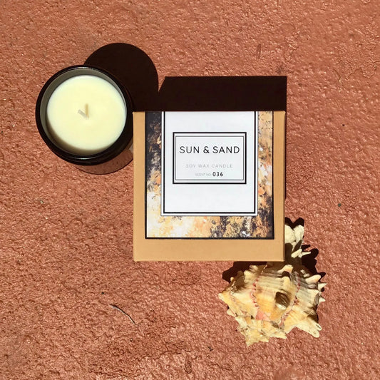 Sun + Sand Soy Wax Candle - Leisure Life USA