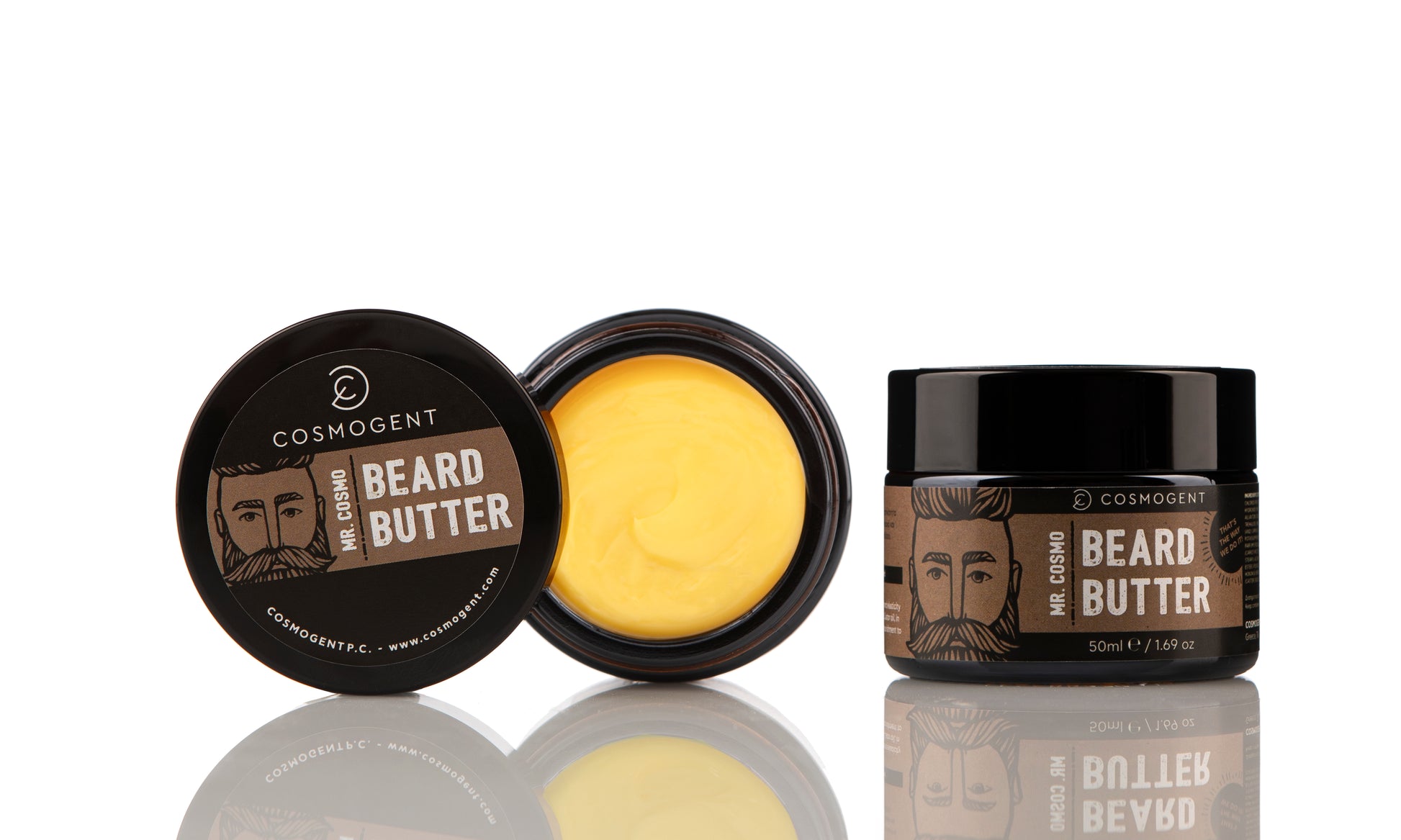 Mr. Cosmo Organic Mango Mint Beard Butter 50ml - Leisure Life USA