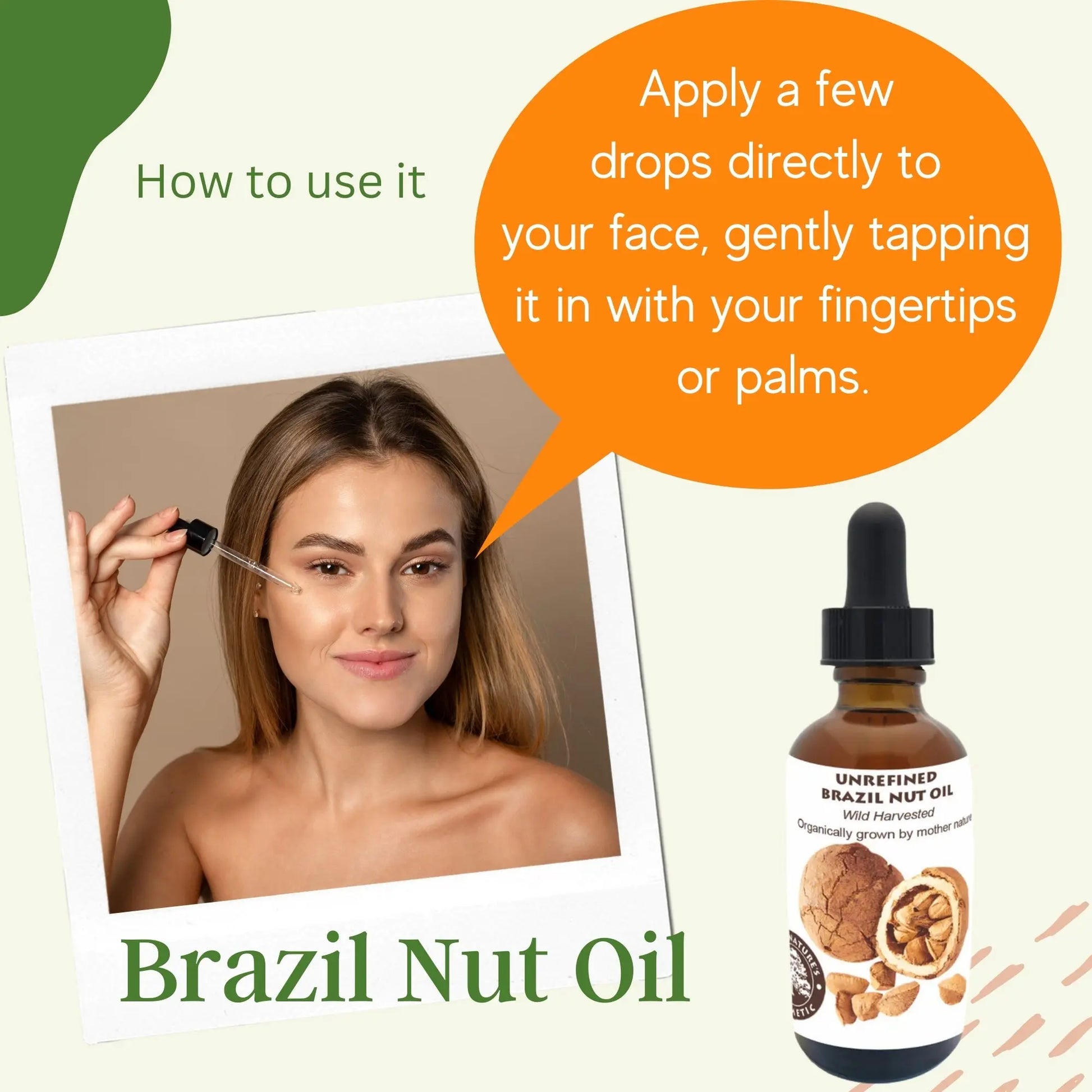 Brazil Nut Oil (organic, cold pressed, unrefined) - Leisure Life USA