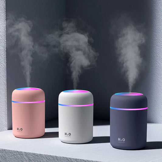 Portable Air Humidifier Aroma Essential Oil Diffuser for Car Home - Leisure Life USA