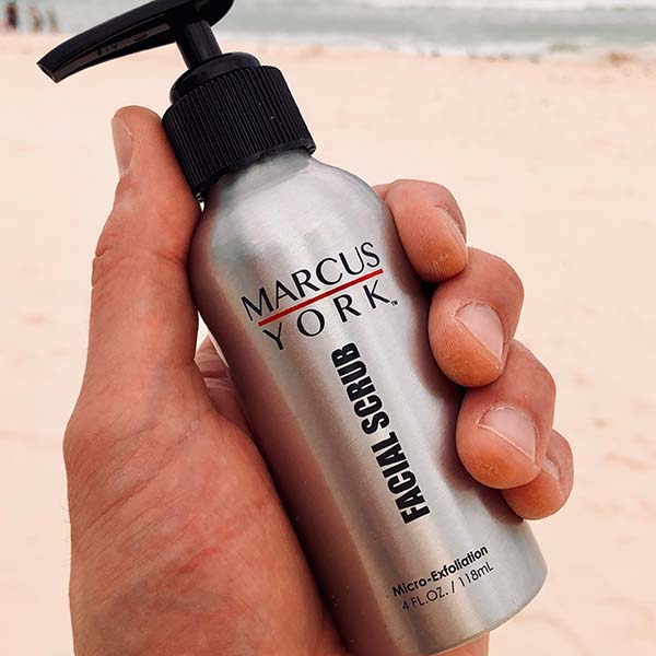 Organic Aloe Facial Scrub for Men - Leisure Life USA