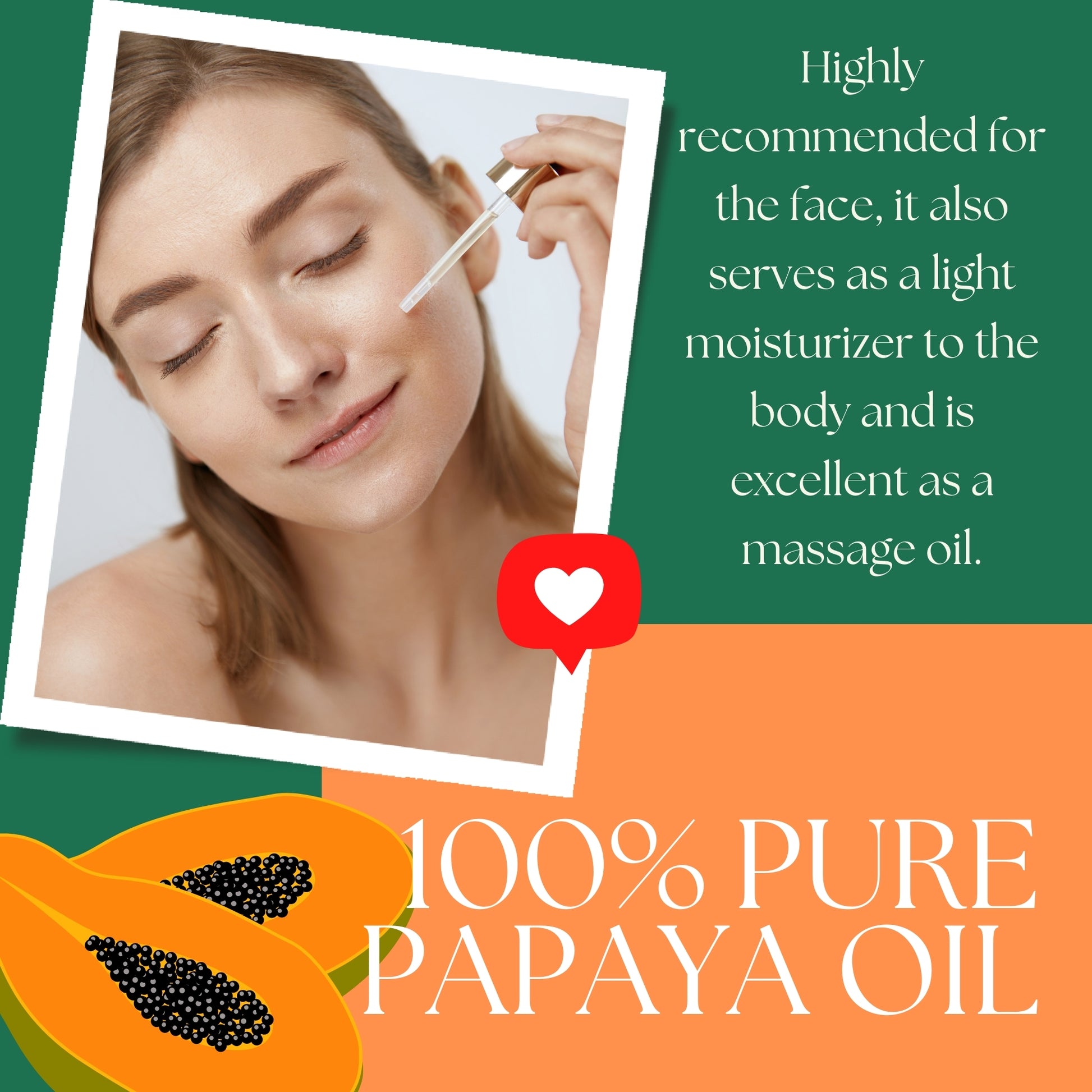 Papaya Seed Oil (organic, cold pressed, unrefined) - Leisure Life USA