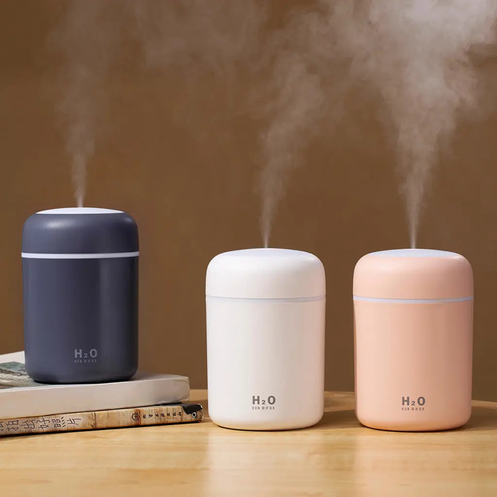 Portable Air Humidifier Aroma Essential Oil Diffuser for Car Home - Leisure Life USA