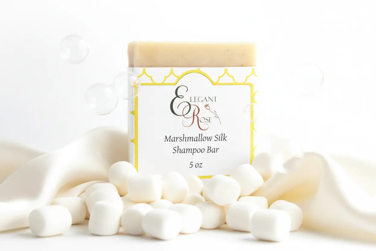 Marshmallow Shampoo Bar Maroon Oliver