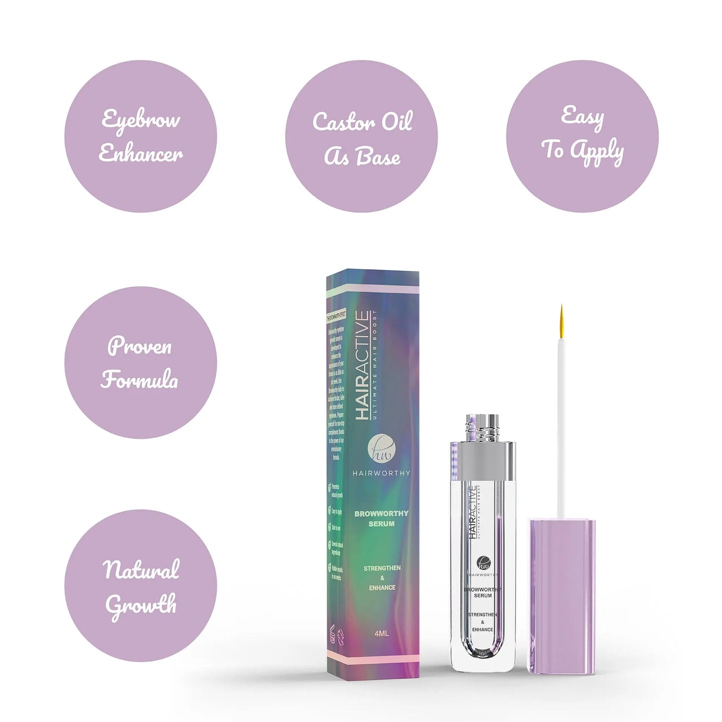 Hairworthy Hairactive Eyebrow serum - Leisure Life USA
