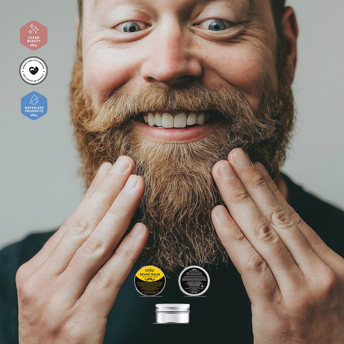 The Nourishing Ritual: Beard Balm & Hydrating Body Oil by Kear - Leisure Life USA