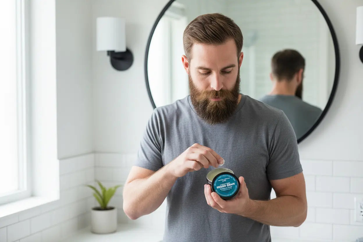 Mariner Pride Minty Beard Balm Tan Athena