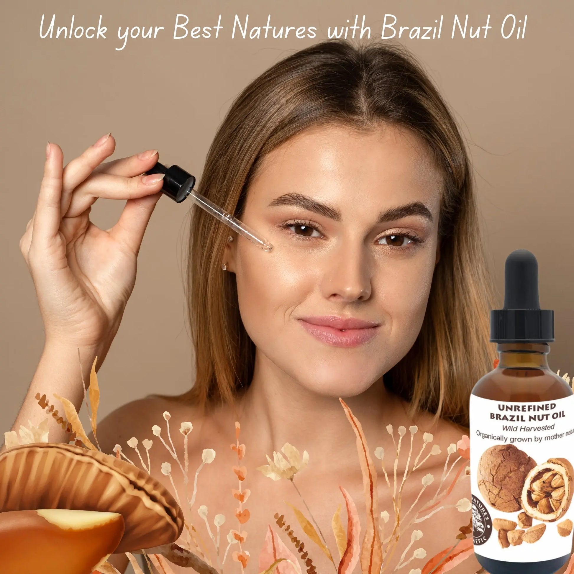 Brazil Nut Oil (organic, cold pressed, unrefined) - Leisure Life USA