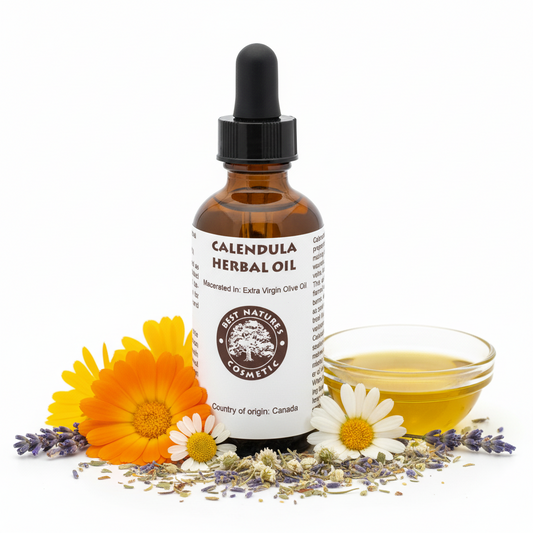Skin Healing Calendula Herbal Oil | Macerated & Natural