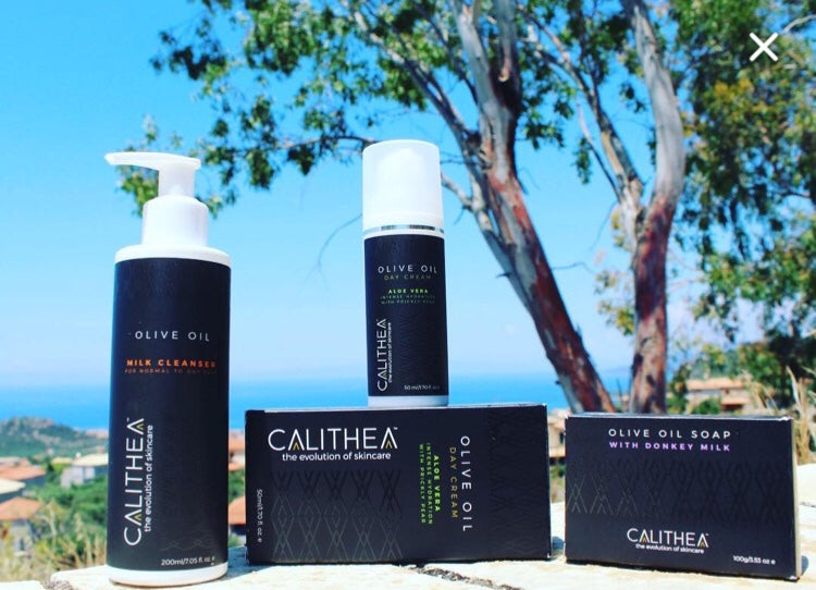 Calithea's Organic Olive Oil Day Cream | Aloe Vera & Prickly Pear - Leisure Life USA