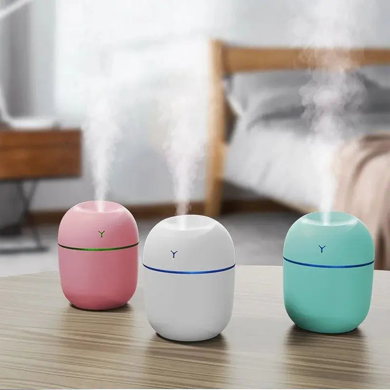 Portable Ultrasonic Humidifier USB Aroma Essential Oil Diffuser LED - Leisure Life USA