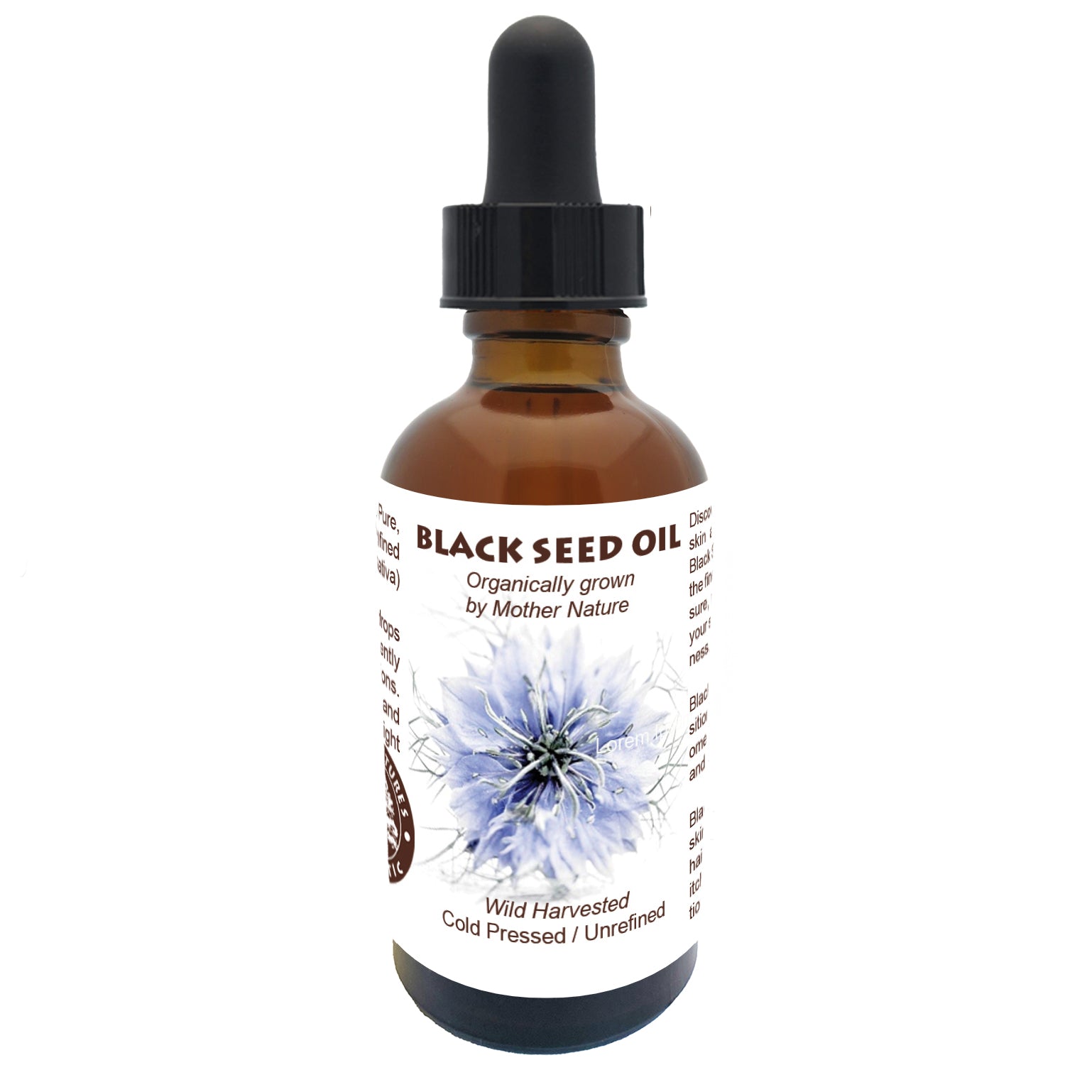 Black Seed Oil (organic, cold pressed, unrefined) - Leisure Life USA