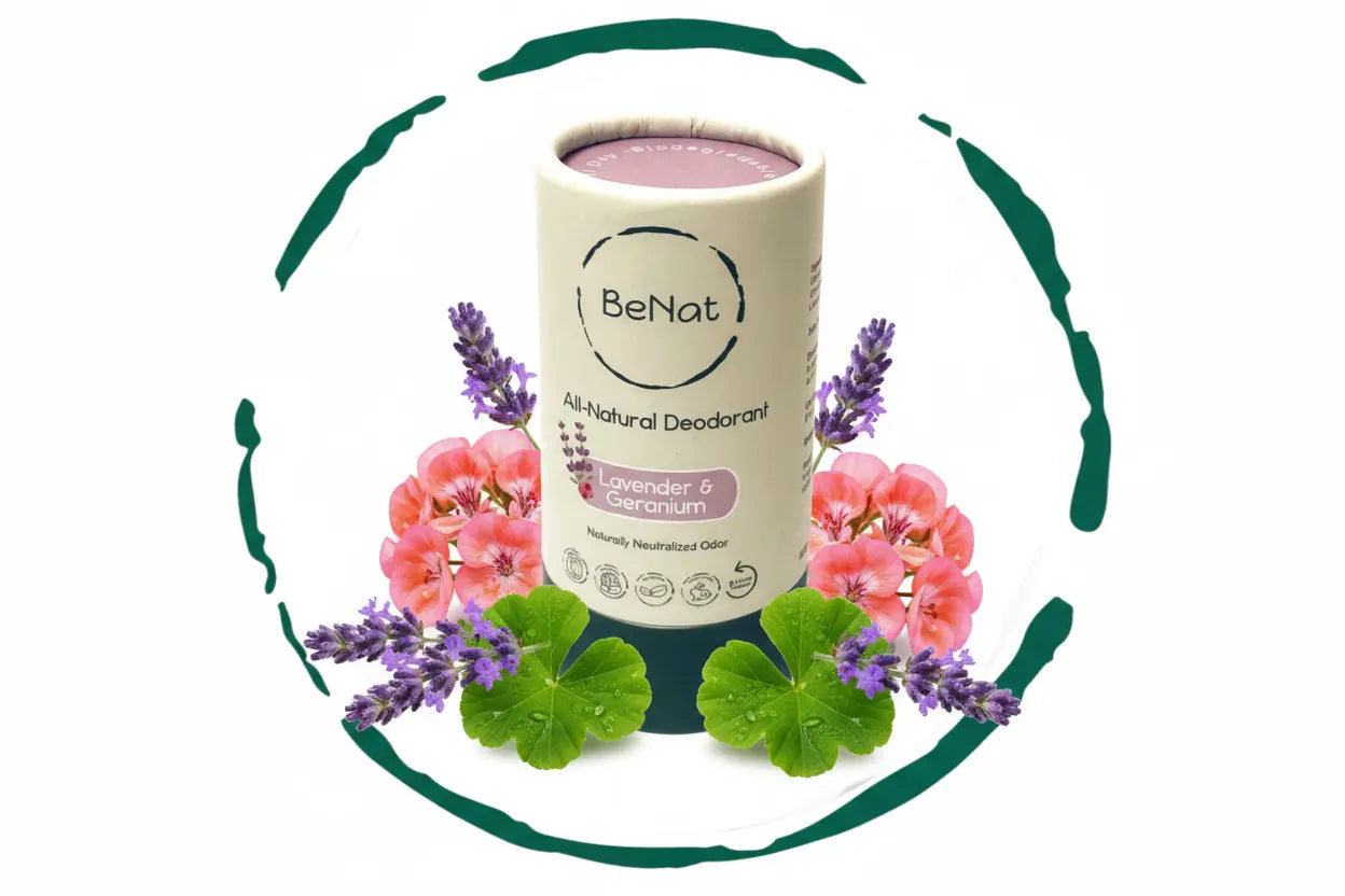 All Natural Coconut Oil + Beeswax 24-Hour Deodorant BeNat