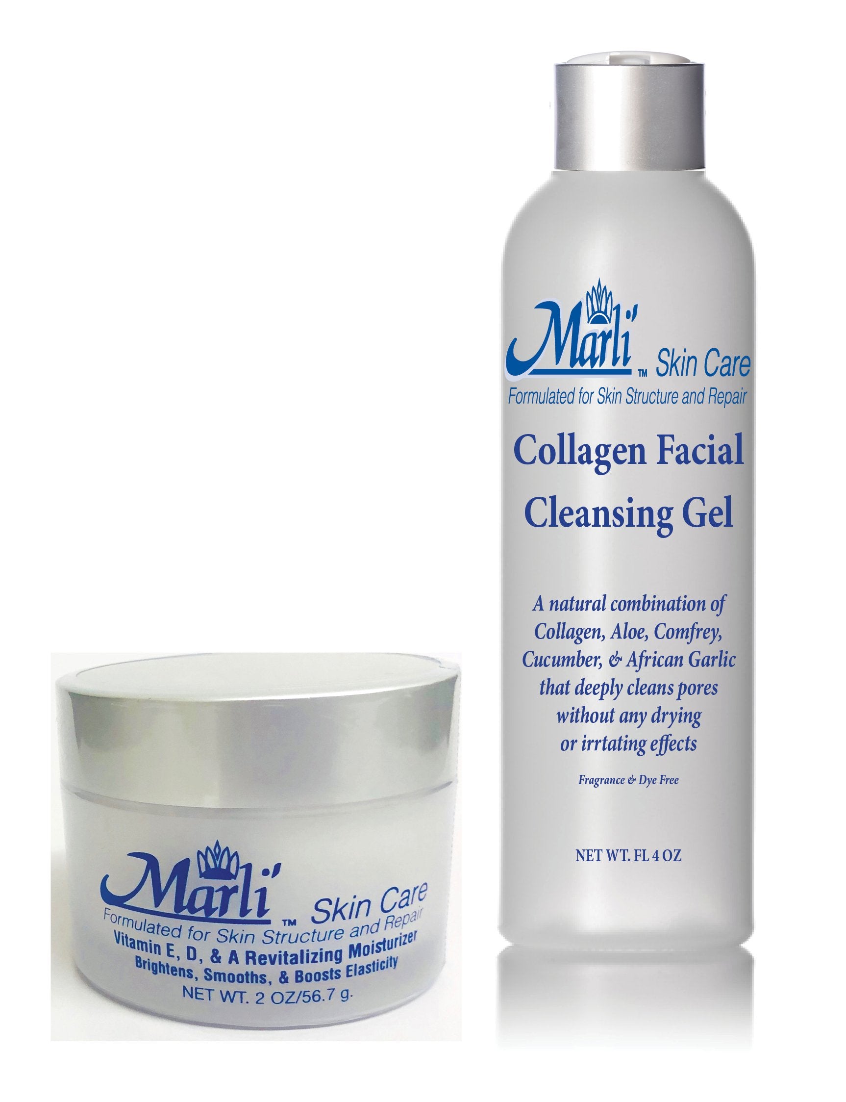 Revitalizing Vitamin EDA Moisturizer, Cleanser, & Toner Skin Care Kit - Leisure Life USA