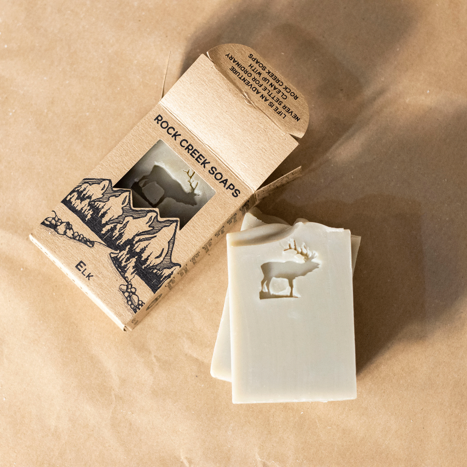 Rock Creek Lavender + Sage + Musk Soap Bar | Elk Rock Creek Soaps