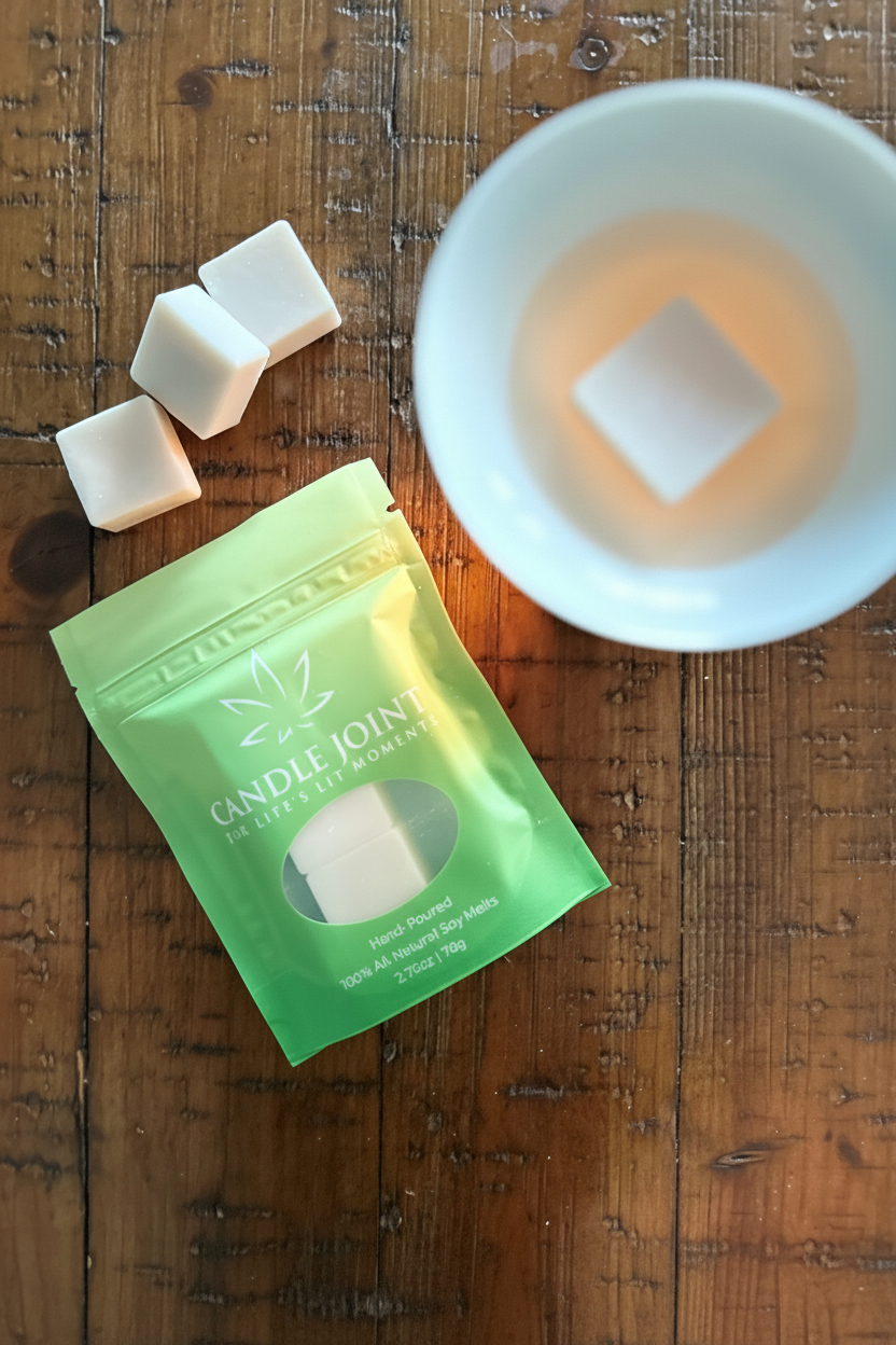 100% All-Natural Soy Melts | 9 Scents Candle Joint