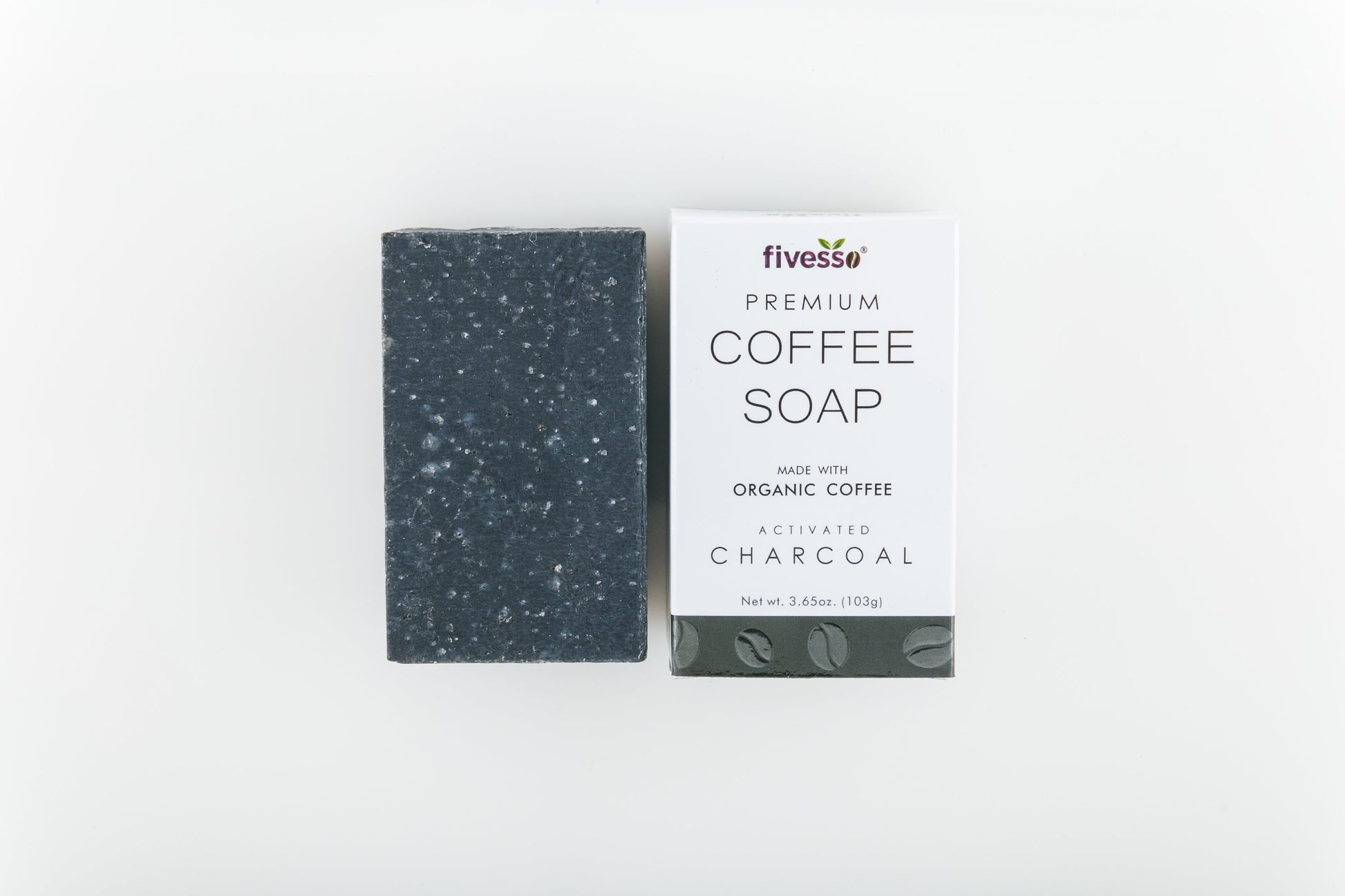 Fivesso Organic Coffee Soap Bar | 3.65 oz - Leisure Life USA