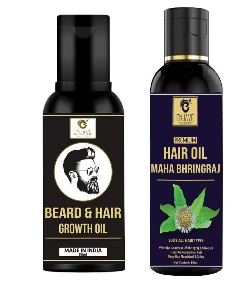 Maha Bhringraj Herbal Hair Oil & Beard Growth oil - Leisure Life USA