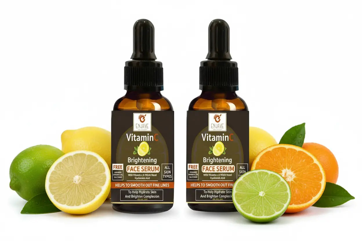 Vitamin C Brightening Face Serum | Set of 2 Viridian Castor