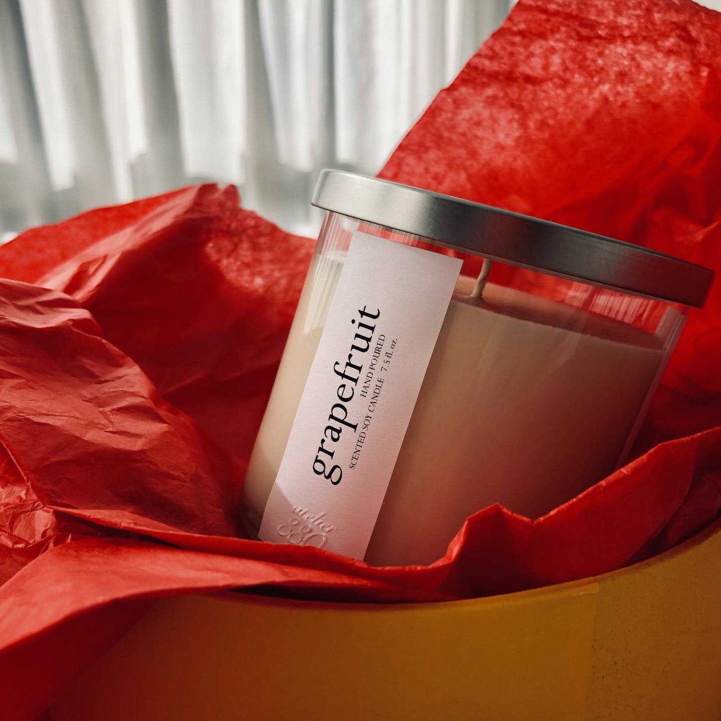 Natural Grapefruit Scented Candle - Leisure Life USA