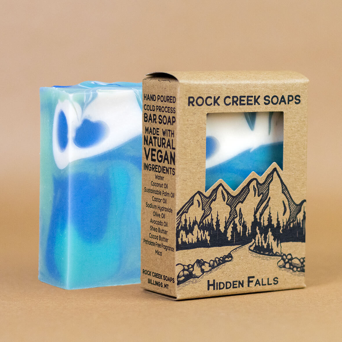 Rock Creek Fruity Waters Soap Bar | Hidden Falls Rock Creek Soaps