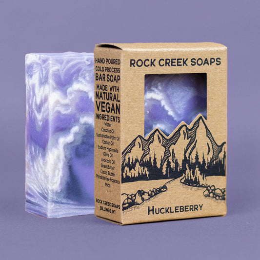 Rock Creek Tart + Sweet + Fruity Soap Bar | Huckleberry Rock Creek Soaps