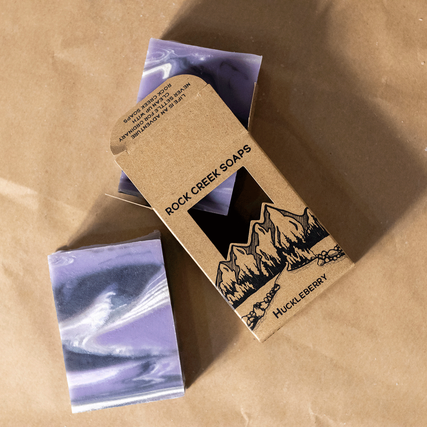 Rock Creek Tart + Sweet + Fruity Soap Bar | Huckleberry Rock Creek Soaps